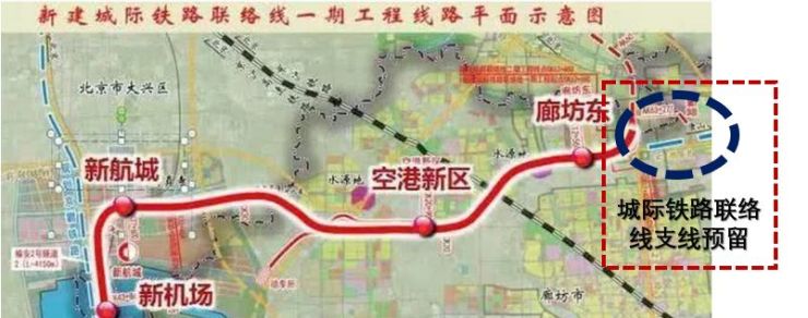 一核双翼四港八节点城际铁路联络线开工首都世界级城市群格局成型