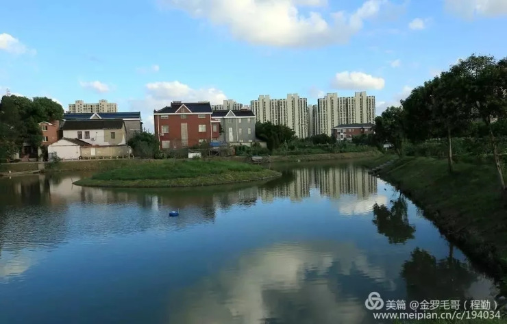 上海市民观光又多一美景地 — 罗店新农村!完全看醉了!