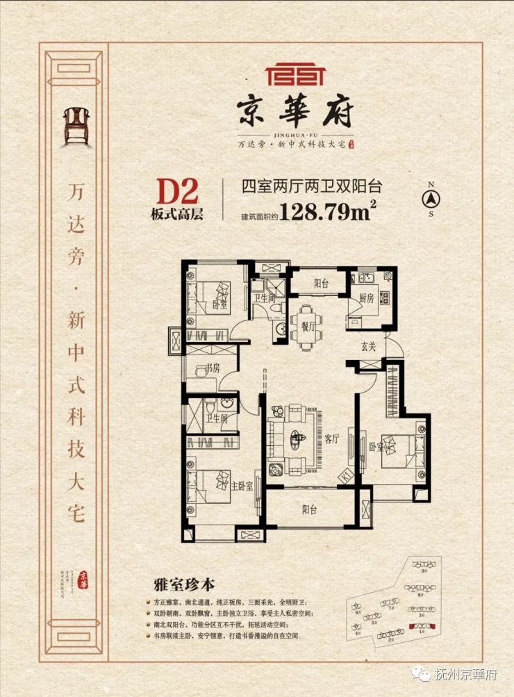 【京华府】住房子,就要住南北通"透"的板式楼!