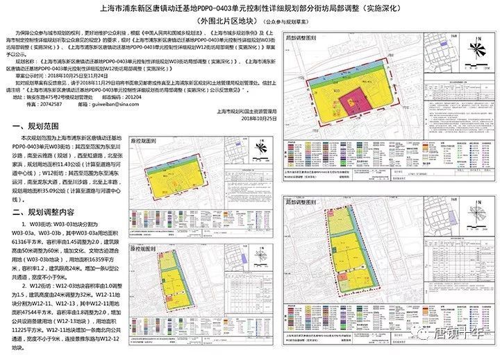 唐镇王港社区部分地块规划调整