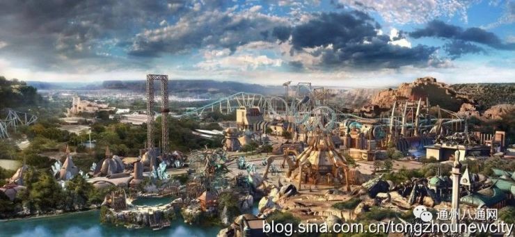 北京环球影城主题公园景区位置首度曝光华美壮丽丝毫不输日本影城