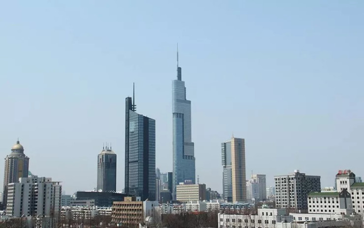 江苏各城市的第一高楼