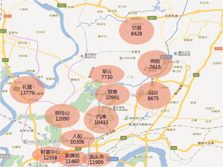 淘金重庆二手房必备地图