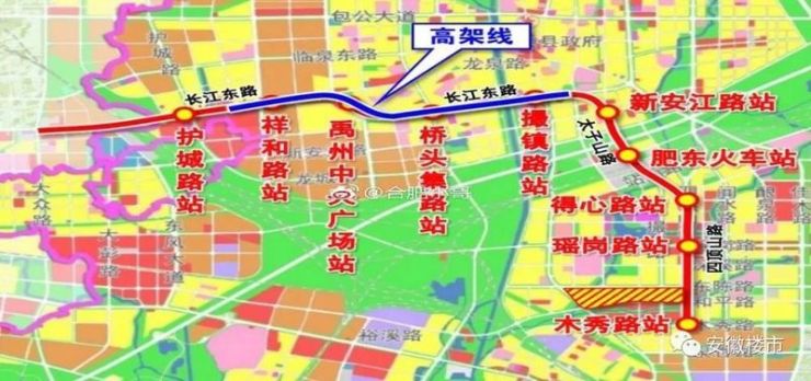 合肥地铁最新规划疑曝光8号线途经北城世纪城肥西未来有5条