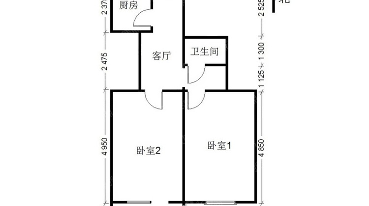 东三环劲松 武圣东里 双卧朝南塔楼中间层 大卧室采光好