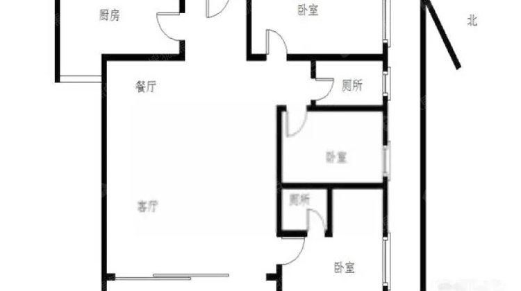 华宇林泉雅舍 正规大三房 小区环境优美 住家安静 交通便利