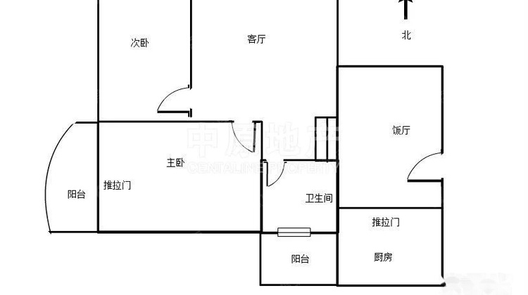 天河北耀星华庭两房两厅出售!