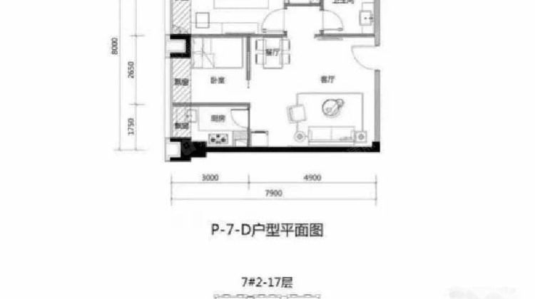 西山天璟 新房直售 无 fw 费,南北通透大三居