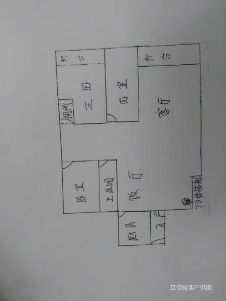 园艺山 锦湖花园 清水两室 看房方便 户型方正 采光好