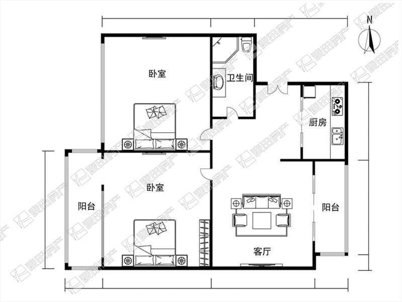 马连洼马连洼兰园东西2室