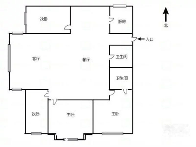 坞城路丽华甲第苑 精装4居 中间楼层 有车位地下室 品质小区