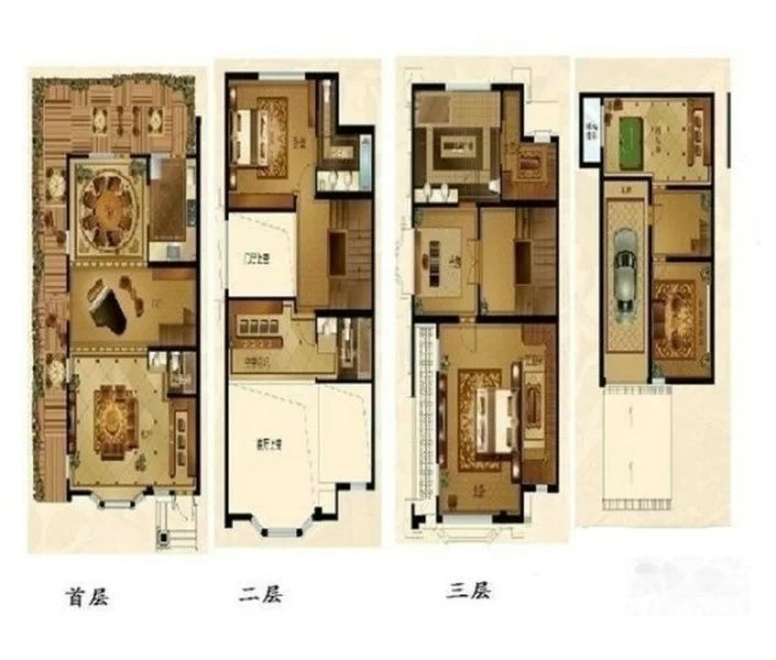 东湖高新 旭辉御墅 纯毛坯 百变户型 大花园 随时看房