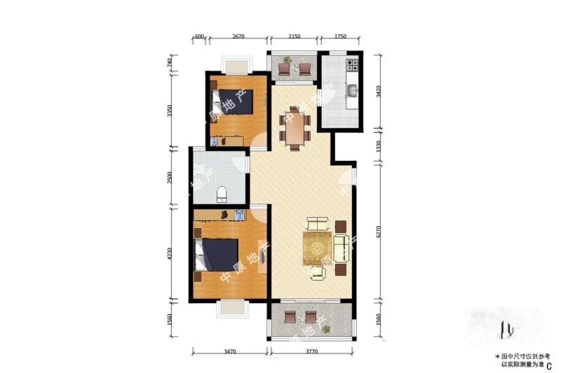 9号线松江南站地铁口丨永丰苑精装修2房丨南北通透丨房东急卖
