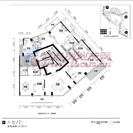 红树西岸e1_红树西岸户型图-深圳搜狐焦点网