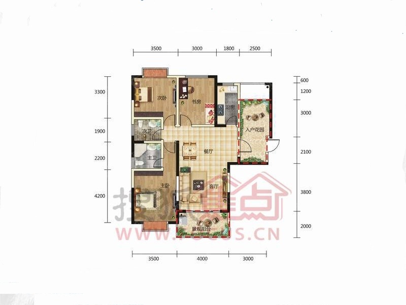 半山壹号11a_半山壹号户型图-长沙搜狐焦点网