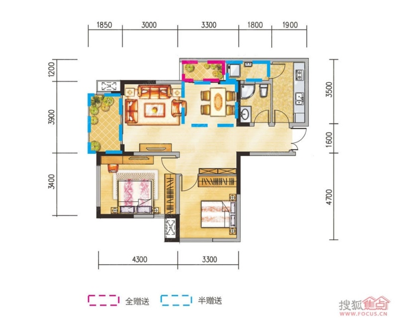 金地天府城b_金地天府城户型图-成都搜狐焦点网