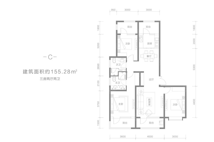 融创中心c_融创中心户型图-石家庄搜狐焦点网