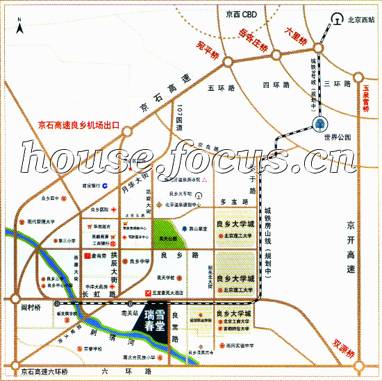 北京小区 房山区小区 良乡小区 小区详情  热门城市