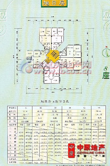 东晖花园东晖花园旭日居8座平面_东晖花园户型图-广州搜狐焦点网