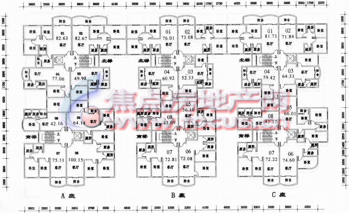 怡心苑怡心苑住宅平面_怡心苑户型图-广州搜狐焦点网