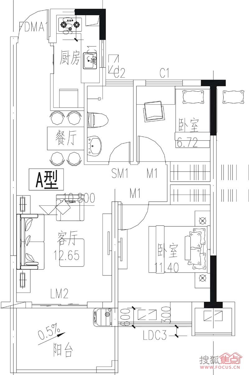 和信经典花园a_和信经典花园户型图-三沙搜狐焦点网