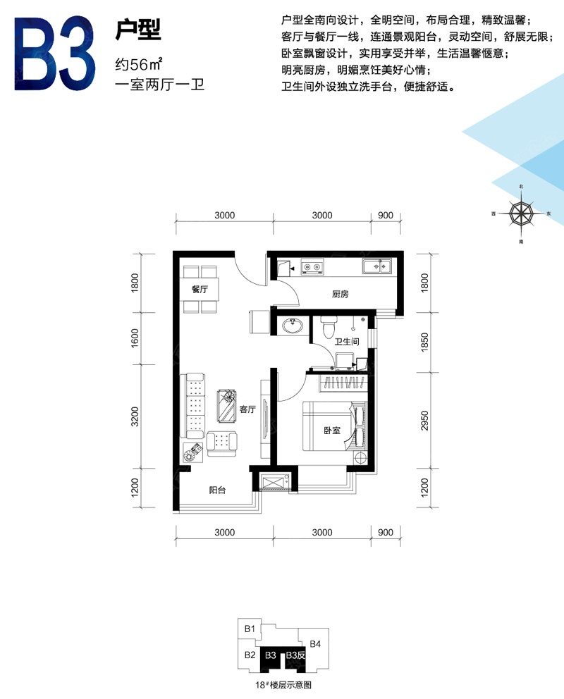 富地广场富地广场b3户型图_富地广场户型图-廊坊搜狐