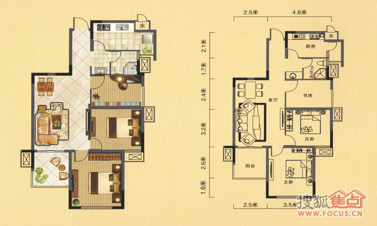 紫金城紫金城a1户型_紫金城户型图-阜阳搜狐焦点网