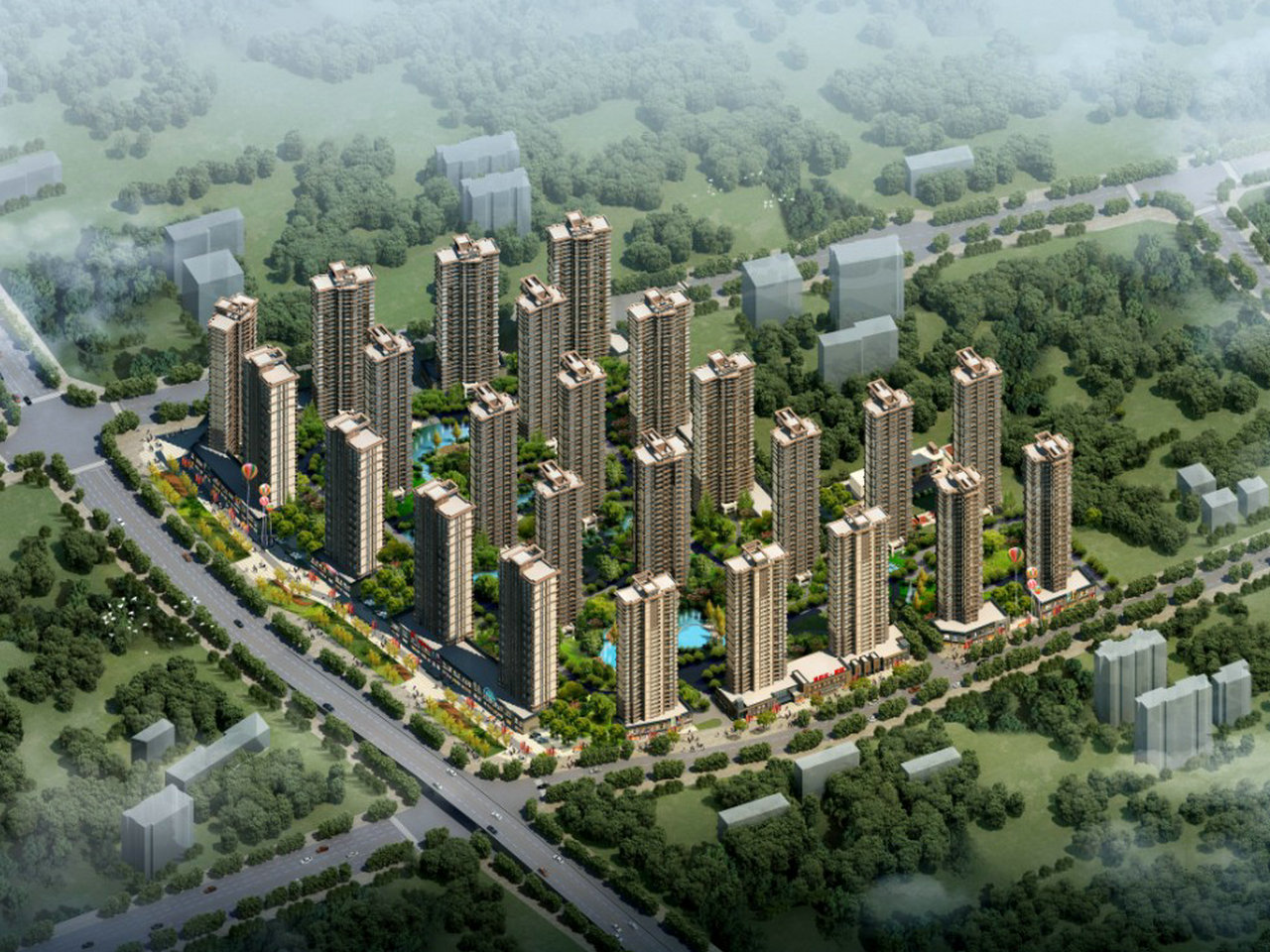 雅居乐御宾府,西安雅居乐御宾府,州碧桂园豫府_大山谷图库