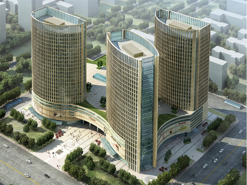 西城国际,成都西城际,熙城际_大山谷图库