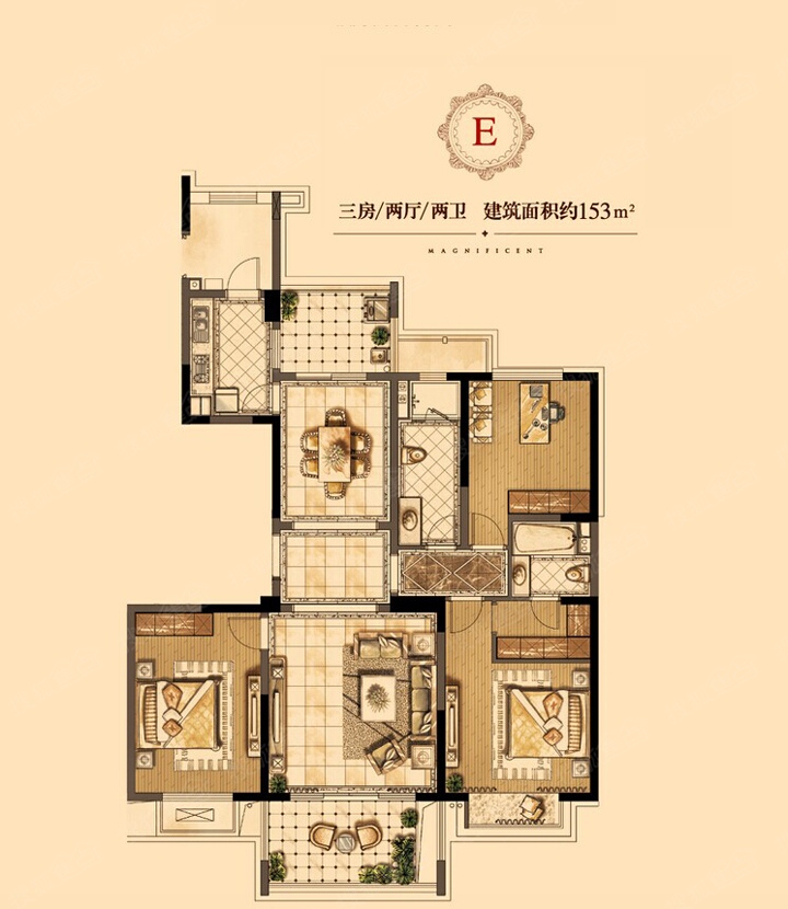 雍华府户型图,招商雍华府户型图,邹城雍华府户型图_大山谷图库