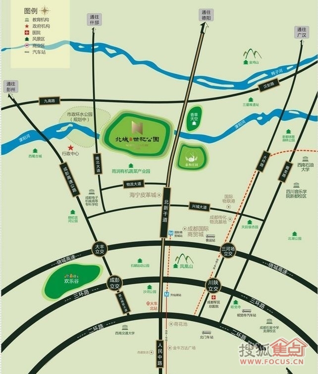 成都地铁5号线到州中北岛吗