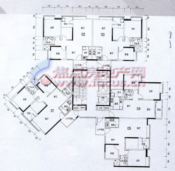 兰亭熙园兰亭熙园a1栋2-32层_兰亭熙园户型图-广州