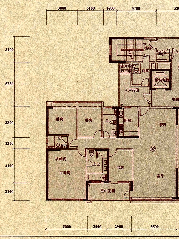 星晨时代豪庭6座02_星晨时代豪庭户型图-广州搜狐焦点