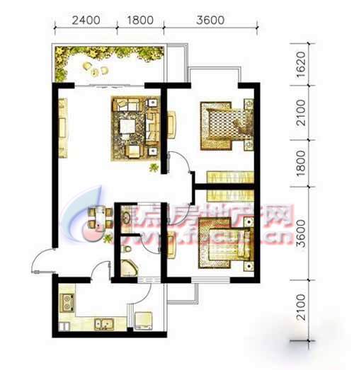 团结府河新城e1_团结府河新城户型图-成都搜狐焦点网