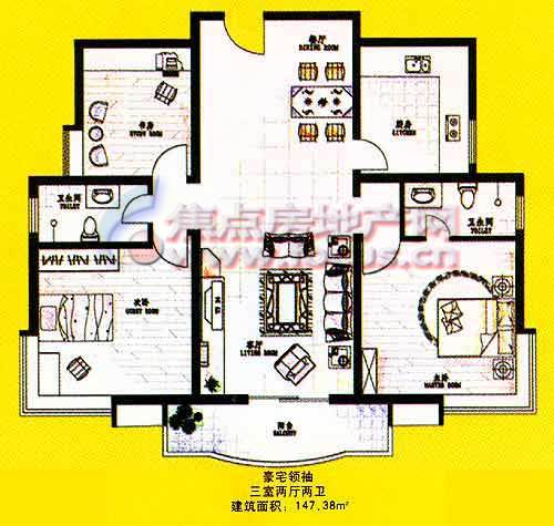 怡心苑怡心苑三室两厅两卫_怡心苑户型图-济南搜狐焦点网