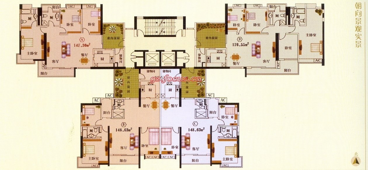 新城海滨花园新城市海滨花园_新城海滨花园户型图