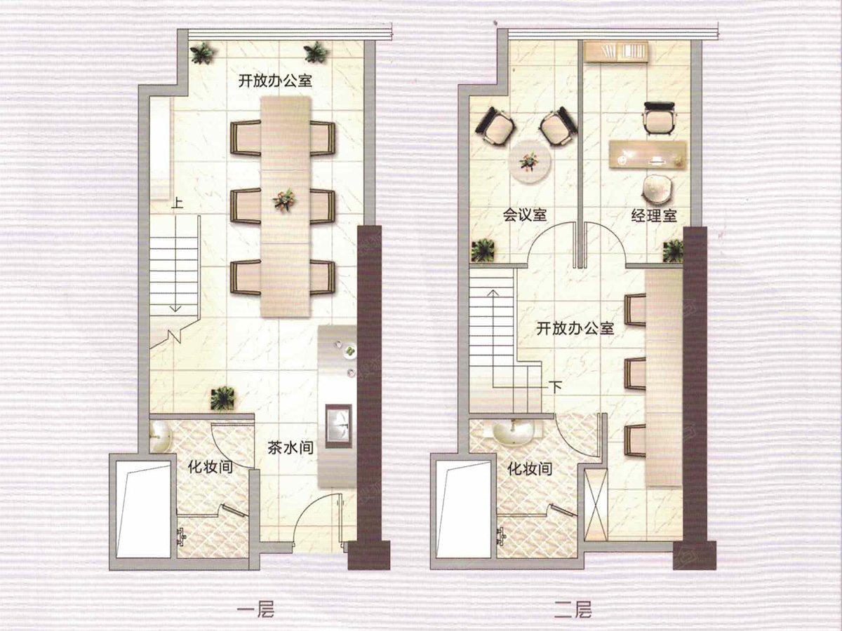 星港城d座1p复式_星港城户型图-广州搜狐焦点网