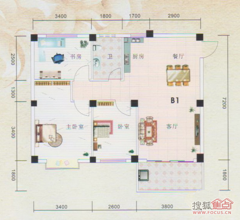 凤岭名园3_凤岭名园户型图-南宁搜狐焦点网