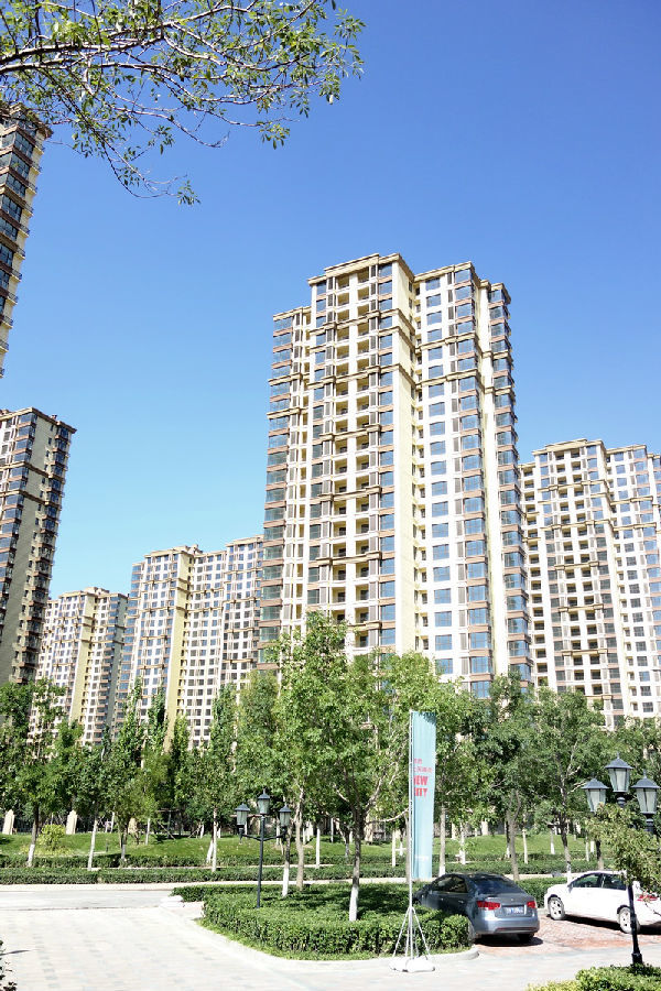 详拍富力新城楼群