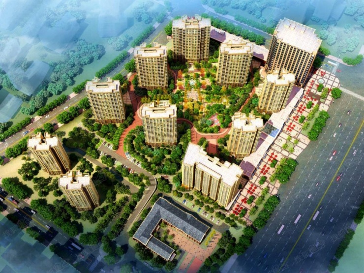 重庆小区排名_重庆半山半园小区图片(3)