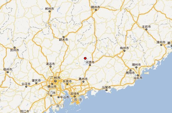 河源地震? 广州深圳河源东莞梅州有震感2012年2月16日2时34分4.8级地震,震源深度13千米 河源地震多地有感 震中距广州约160公里
