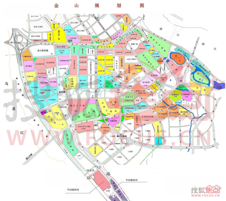 金山新城 人口_金山新城规划图(2)