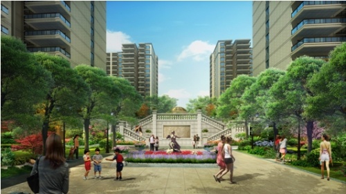 中庭景观 中庭景观
