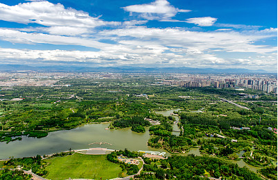 潮白河孔雀城中央公园走进自然回归初心
