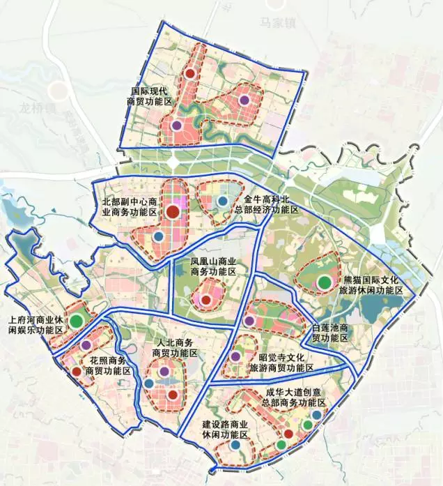 成都北部新城地图图片