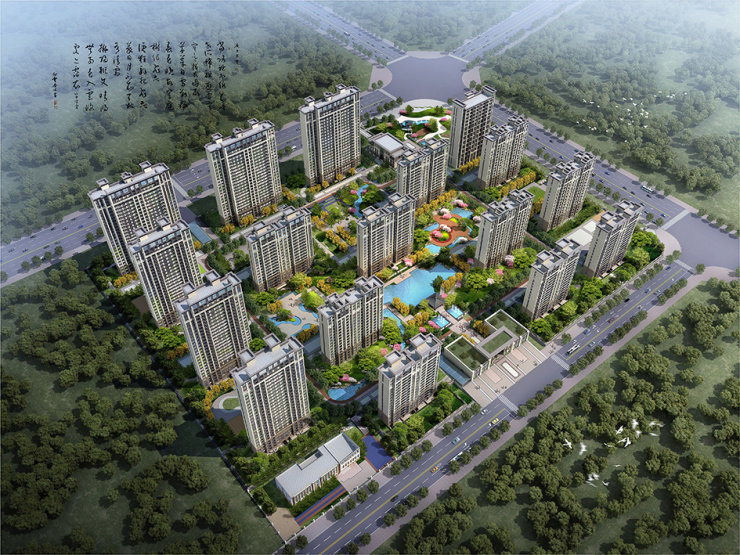 首付比:总房款的30%效果图东润翰悦府待定待售普通住宅板楼小高层公园