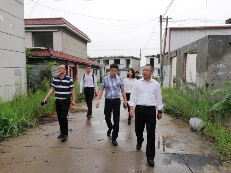 阳光城集团天津区域公司拜访东丽军粮城街道并参观考察项目地块