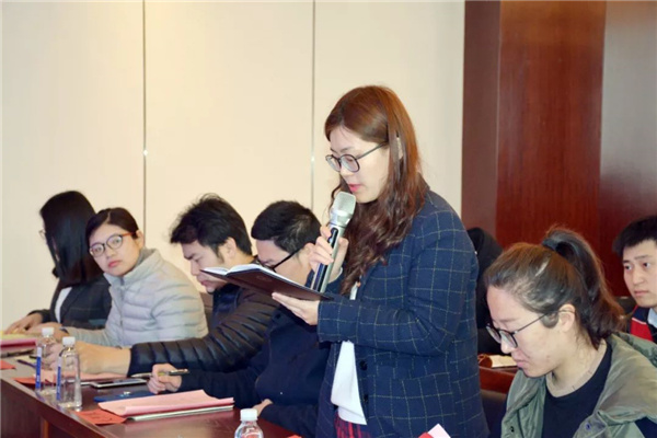 濮阳建业城市总经理康晓敏致辞