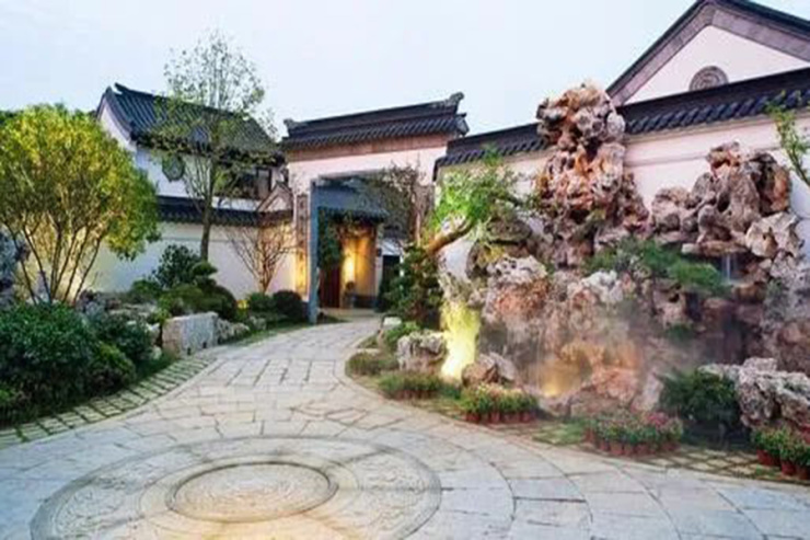 芒市山水雅居暖冬传家音湖山院墅实景呈现