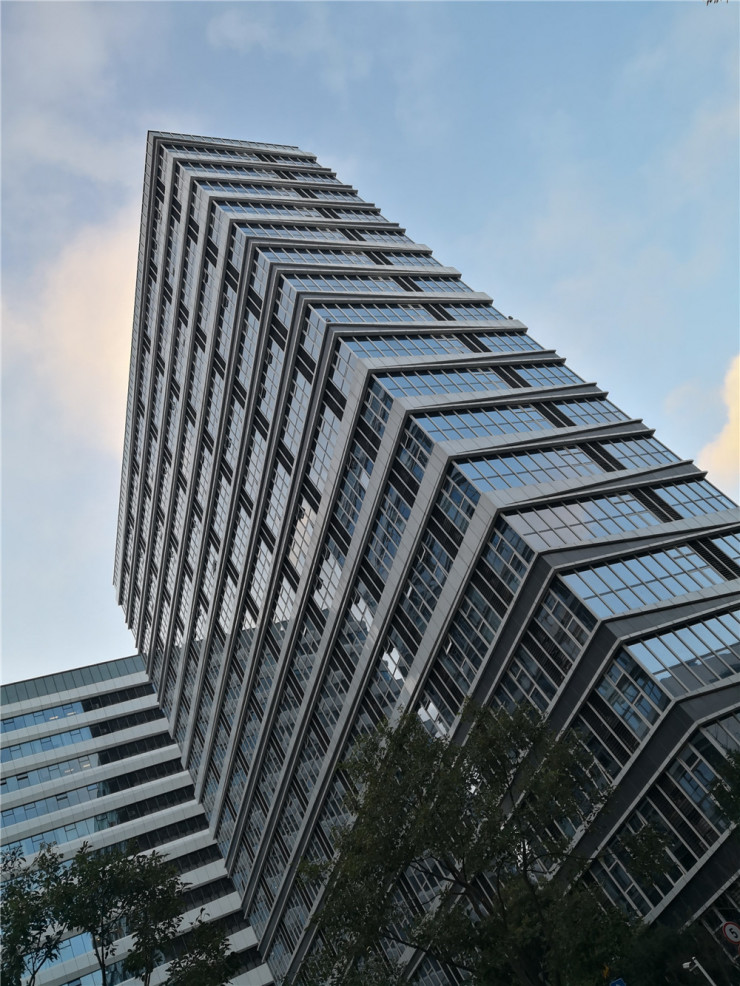 上海张江绿地广场办公楼摄影